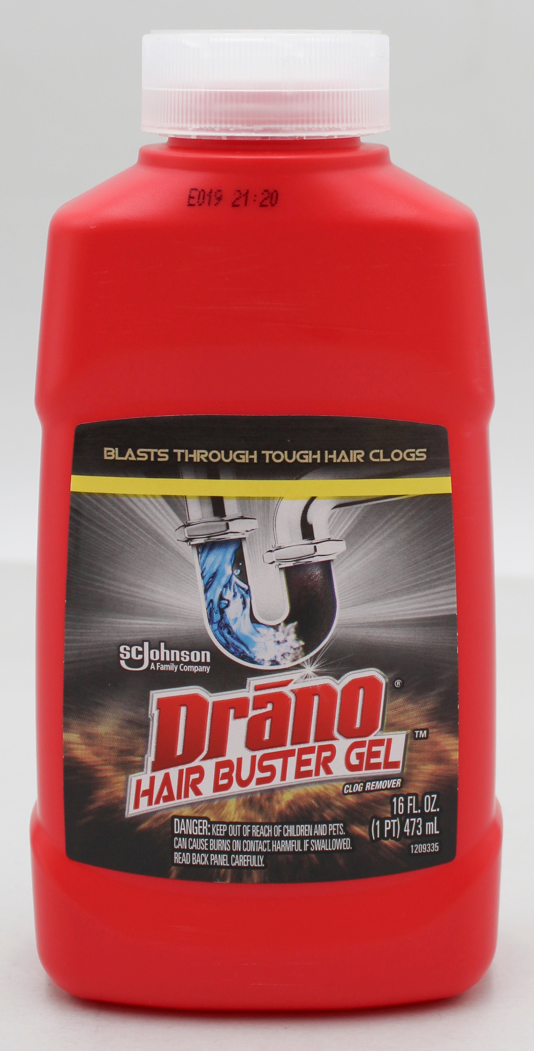 Drano Hair Buster Gel Clog Remover 16oz