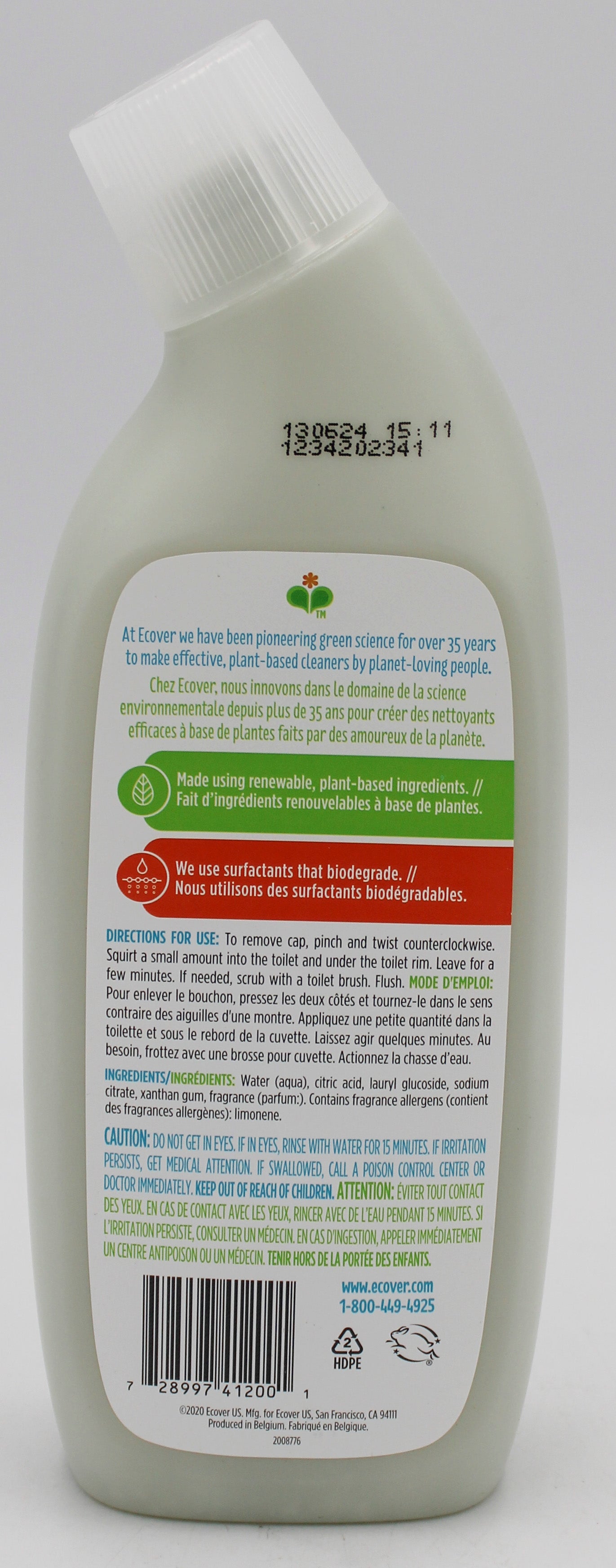ECOVER TOILET CLEANER PINE FRESH 25oz NA