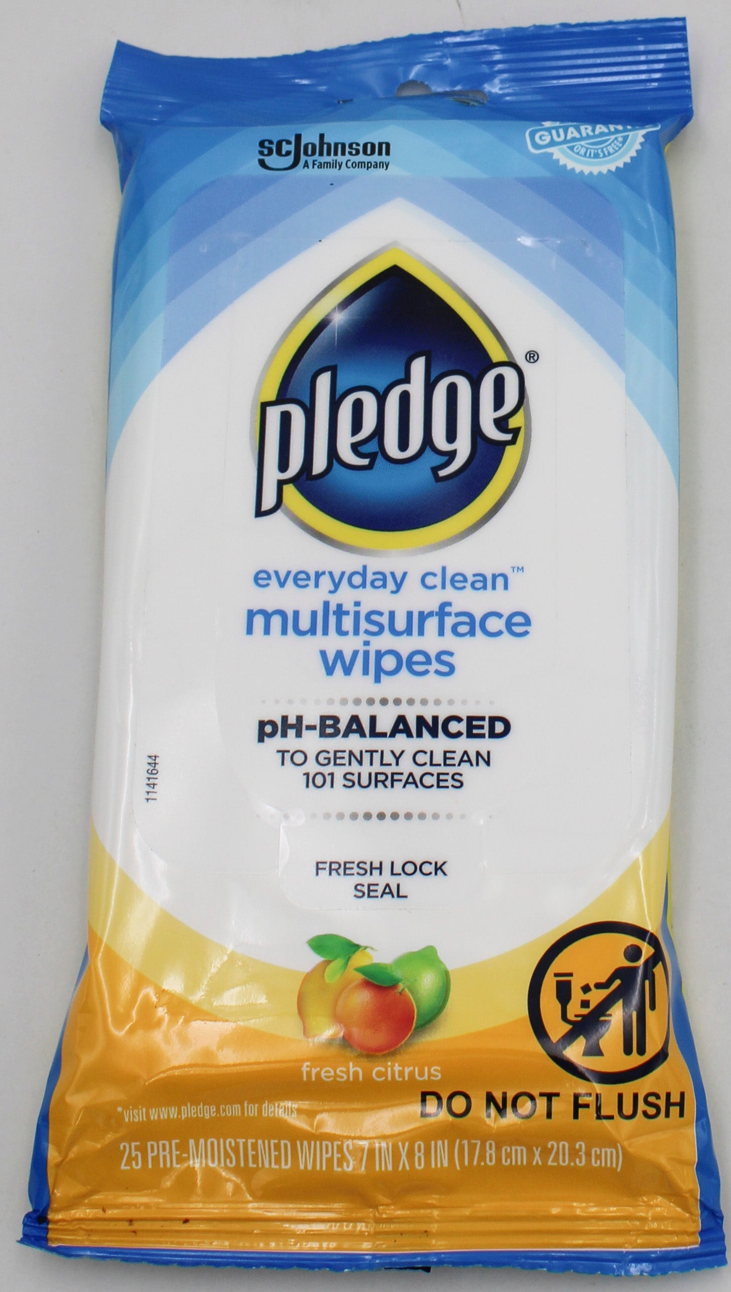 PLEDGE MULTISURFACE WIPES 25ct US