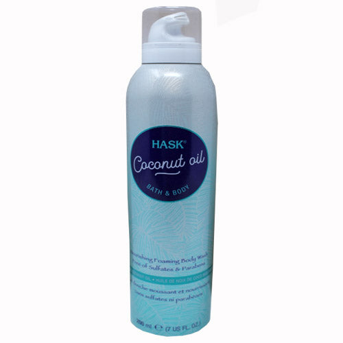 HASK Foam Body Wash Coconut Oil 207ml (7oz) Bulk