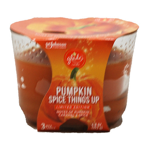 GLADE 3WICK CANDLE 6.8oz--PUMPKIN SPICE