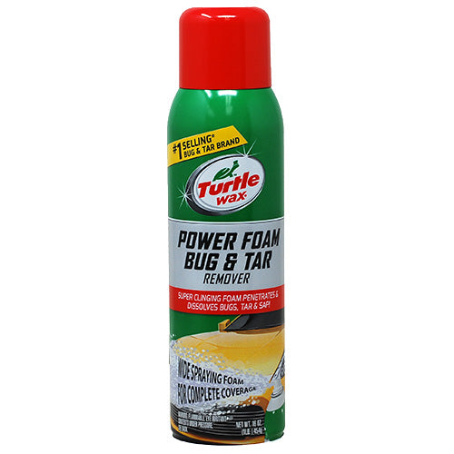 TURTLE WAX POWER FOAM BUG & TAR REMOVER 16oz