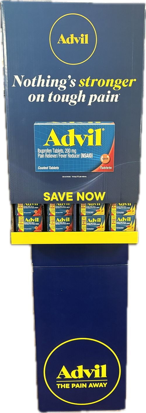 ADVIL TABLETS/CAPLETS ASSORTED EXP 10/31/25 NI