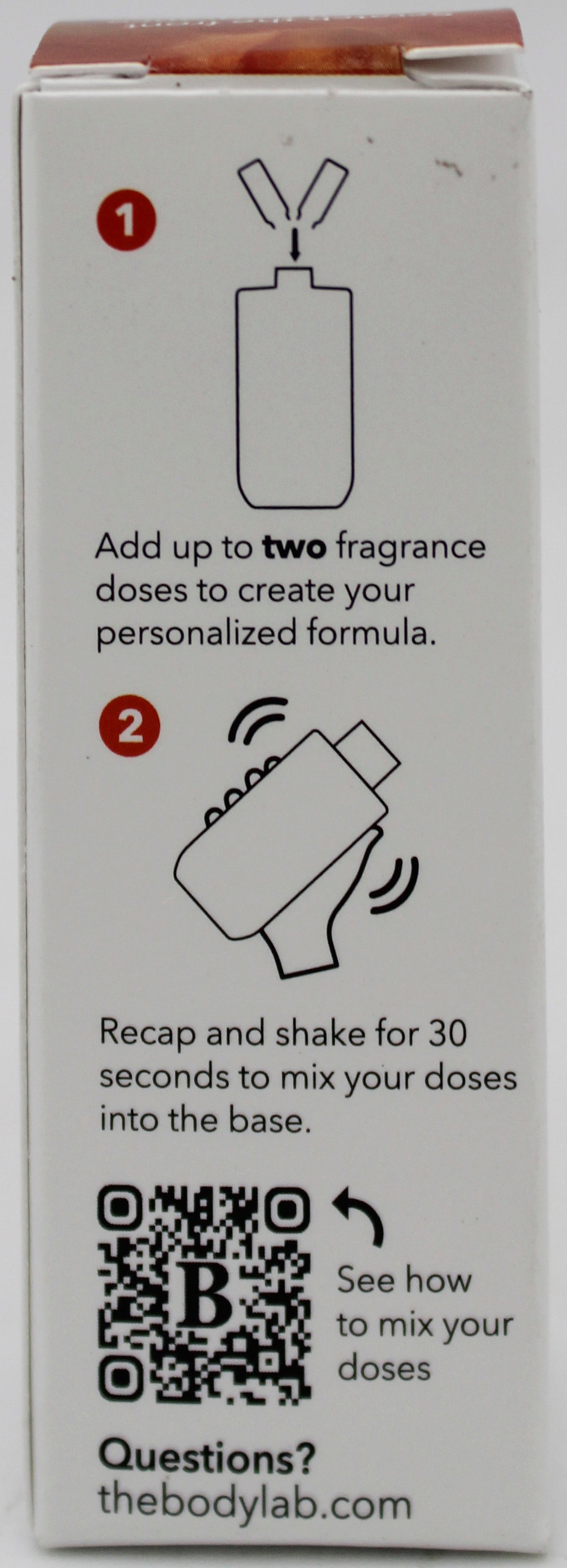 THE BODY LAB FRAGRANCE DOSE 0.2oz - PEACH NECTAR