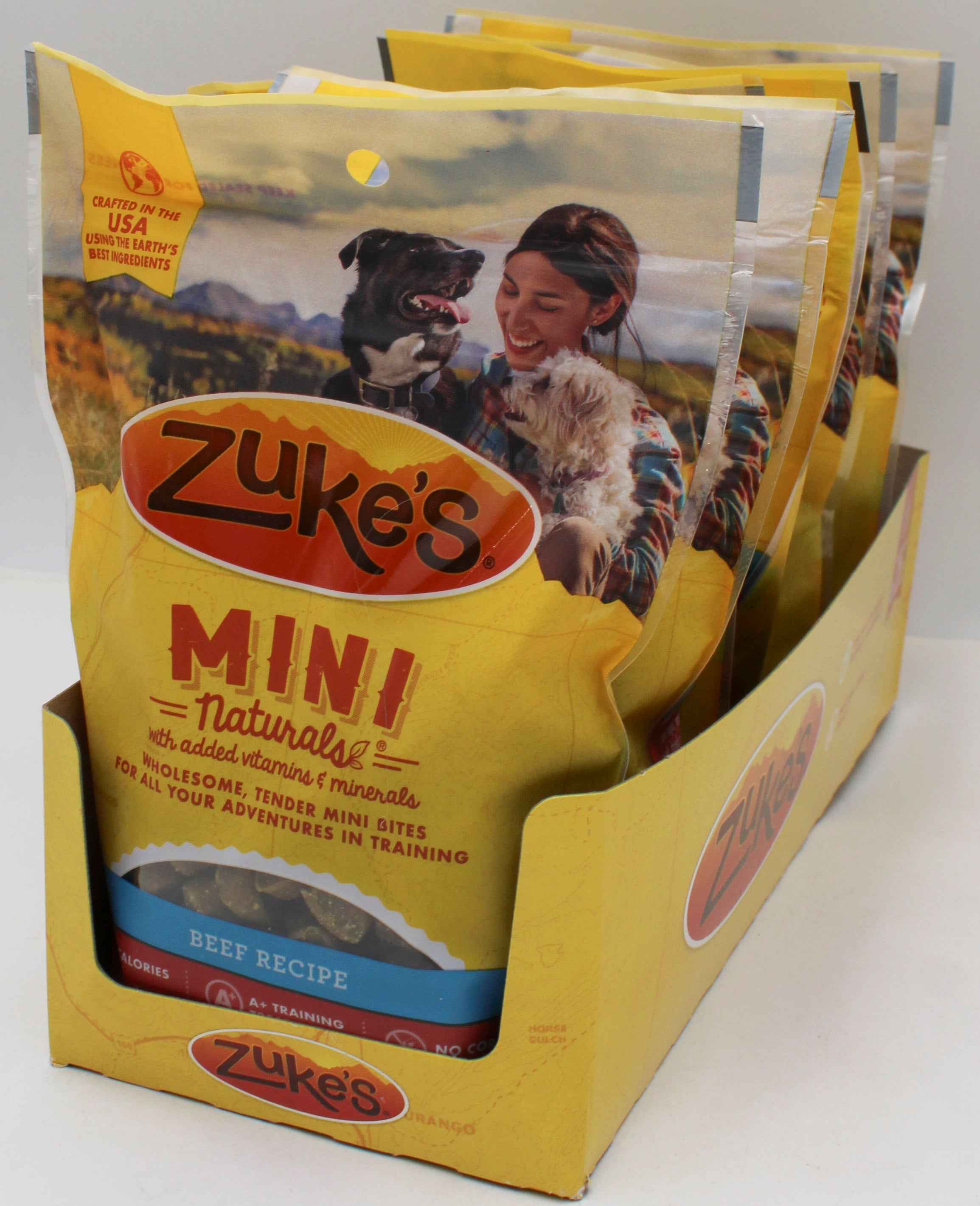 PURINA ZUKES MINI NATURALS BEEF 6oz BB 10.31.26 NI