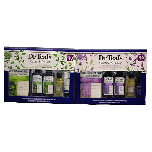 DR TEALS EPSOM SALT KITS ASSORTMENT PP$10