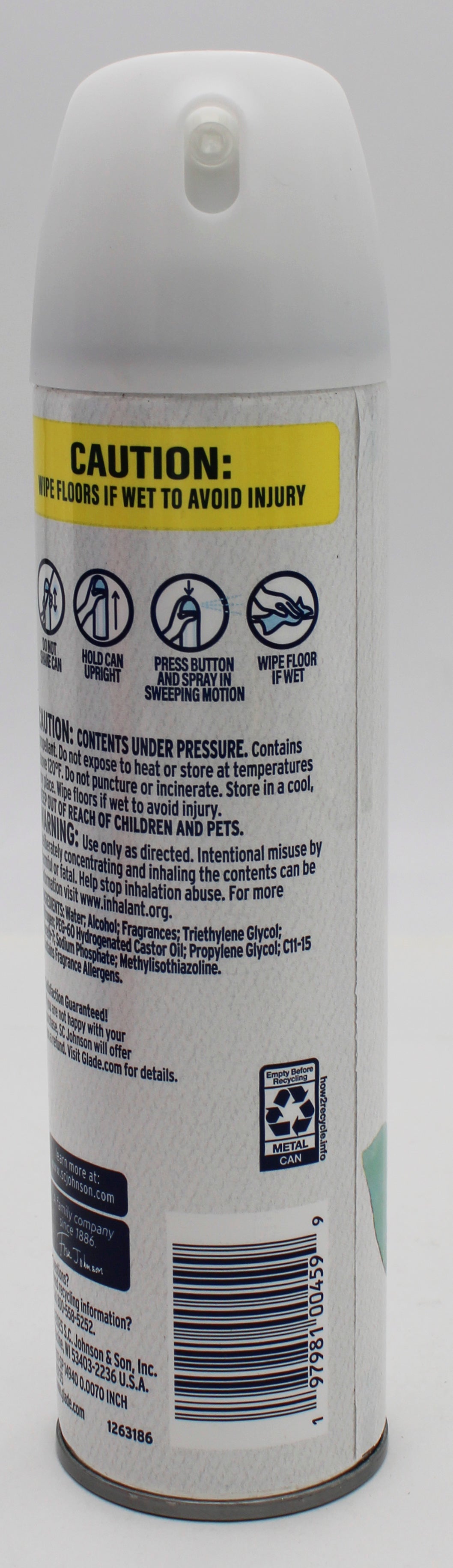 SP GLADE AIR FRESHENER  7.30oz EUCALYPTUS