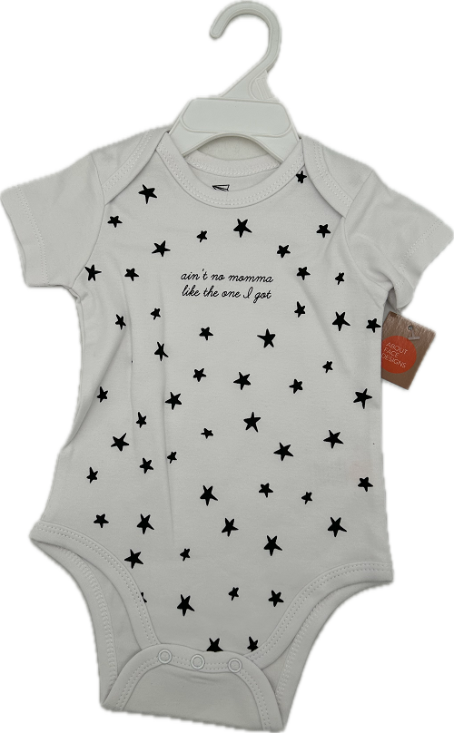 AIN'T NO MAMMA ONESIE 3-6 MONTHS