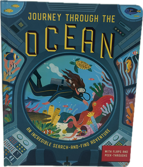 JOURNEY THROUGH: THE OCEAN - HARDCOVER  PP $16.99 US $19.99 CAN 14pgs