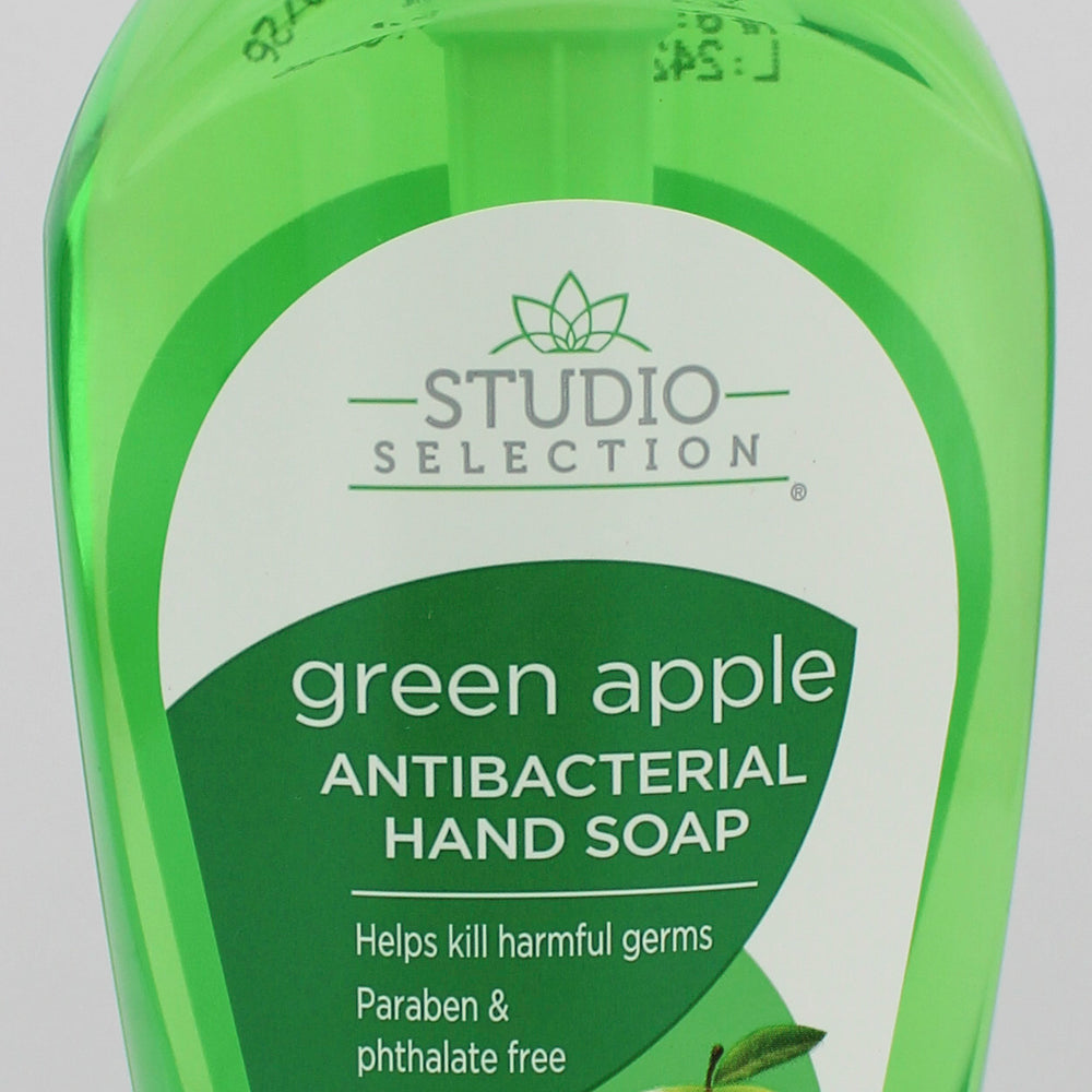 8oz GREEN APPLE ANTIBACTERIAL HAND SOAP
