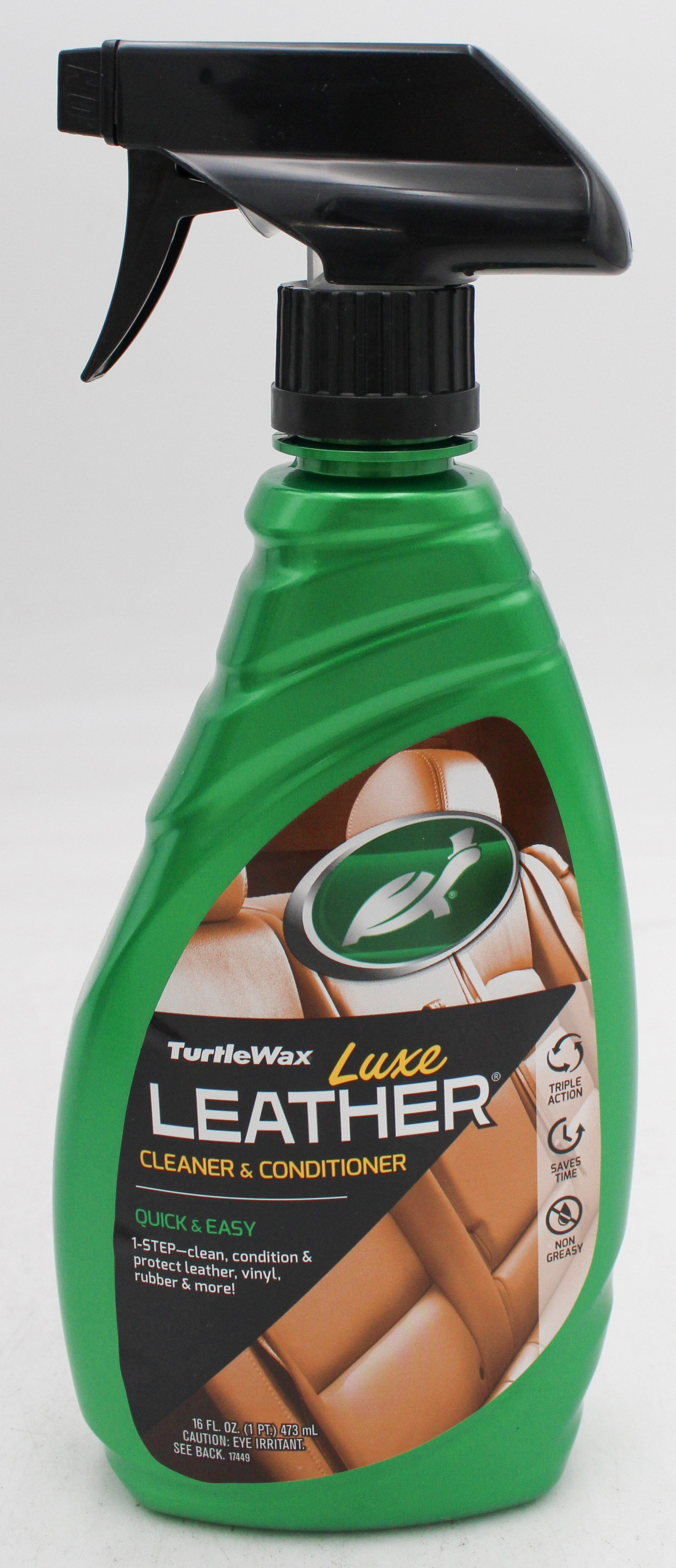 SP TURTLE WAX LUXE LEATHER CLEANER & CONDITIONER 16oz