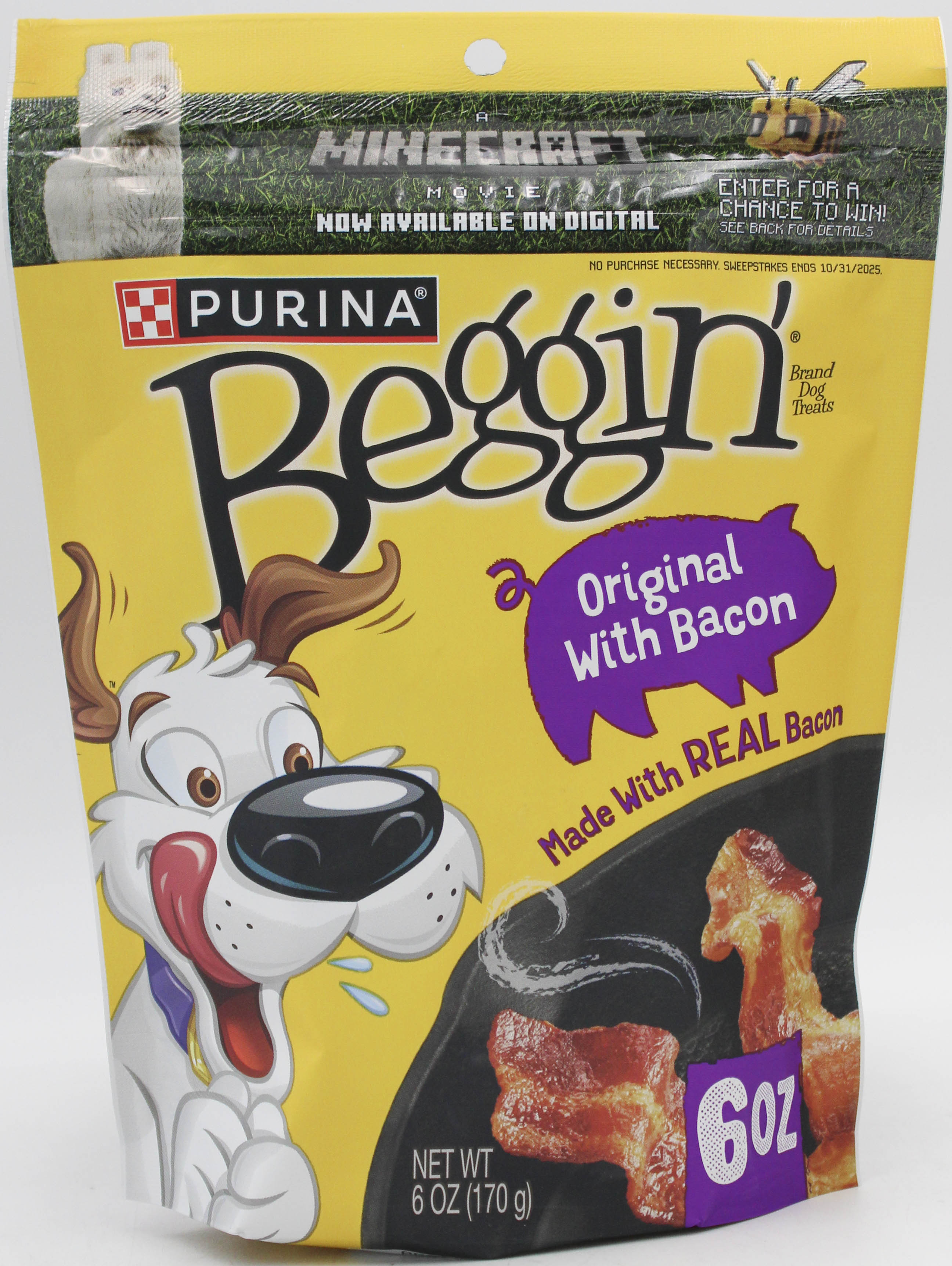 PURINA BEGGIN' BACON 6oz EXP 8.31.26 NI