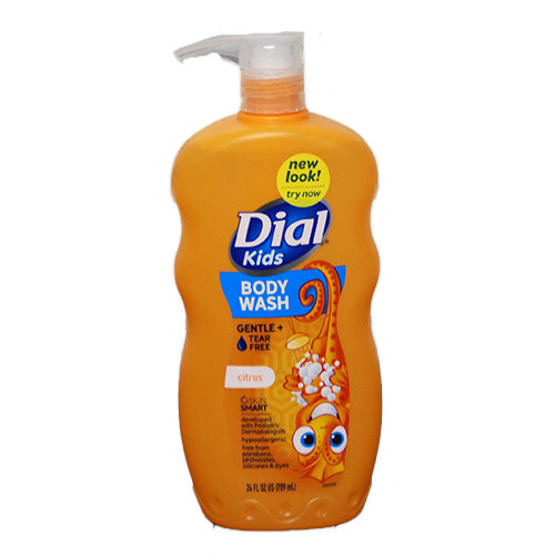 DIAL KIDS BODY WASH 24OZ CITRUS