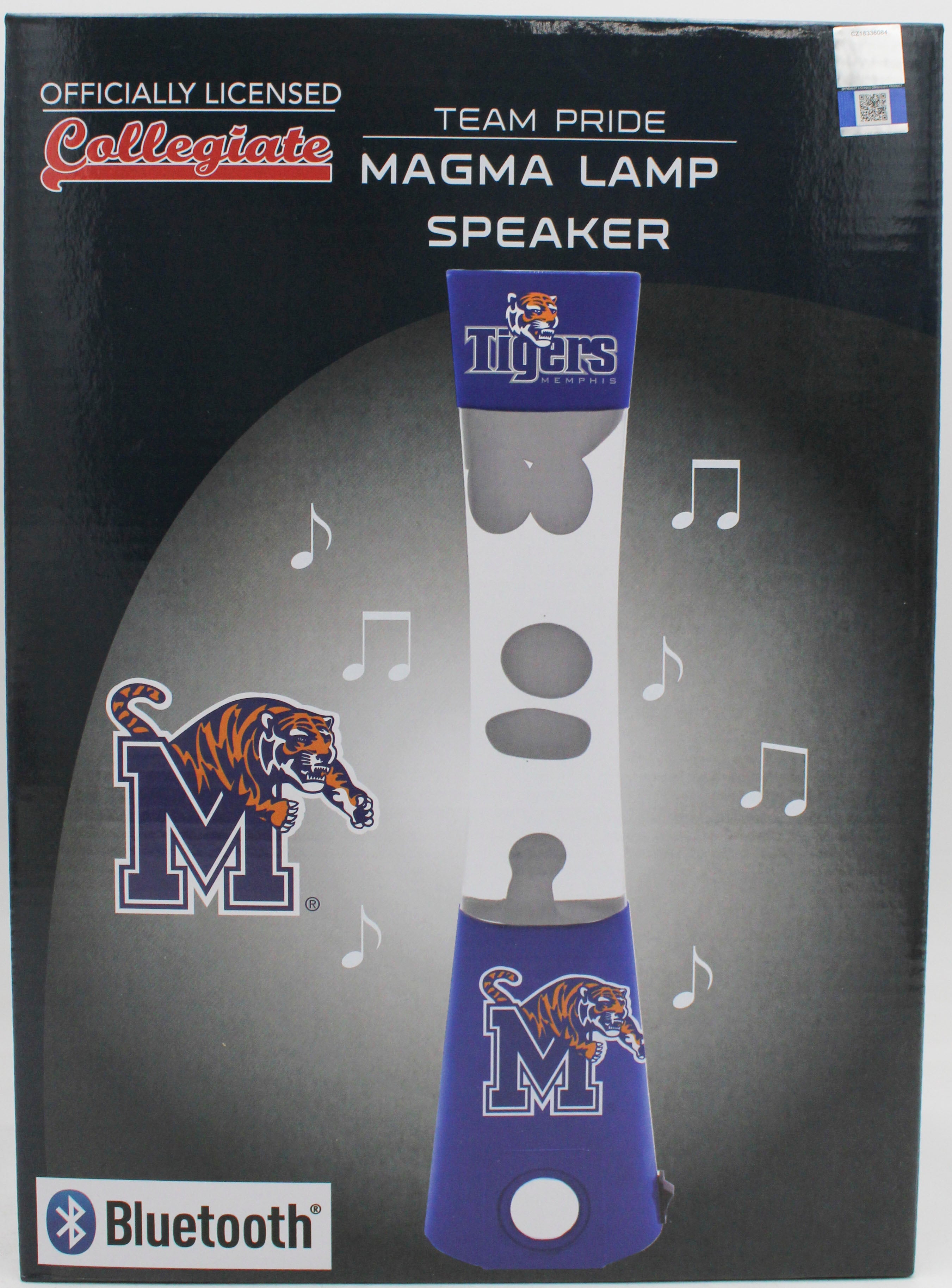 NCAA MEMPHIS TIGERS LAVA LAMP SPEAKER 16.5"