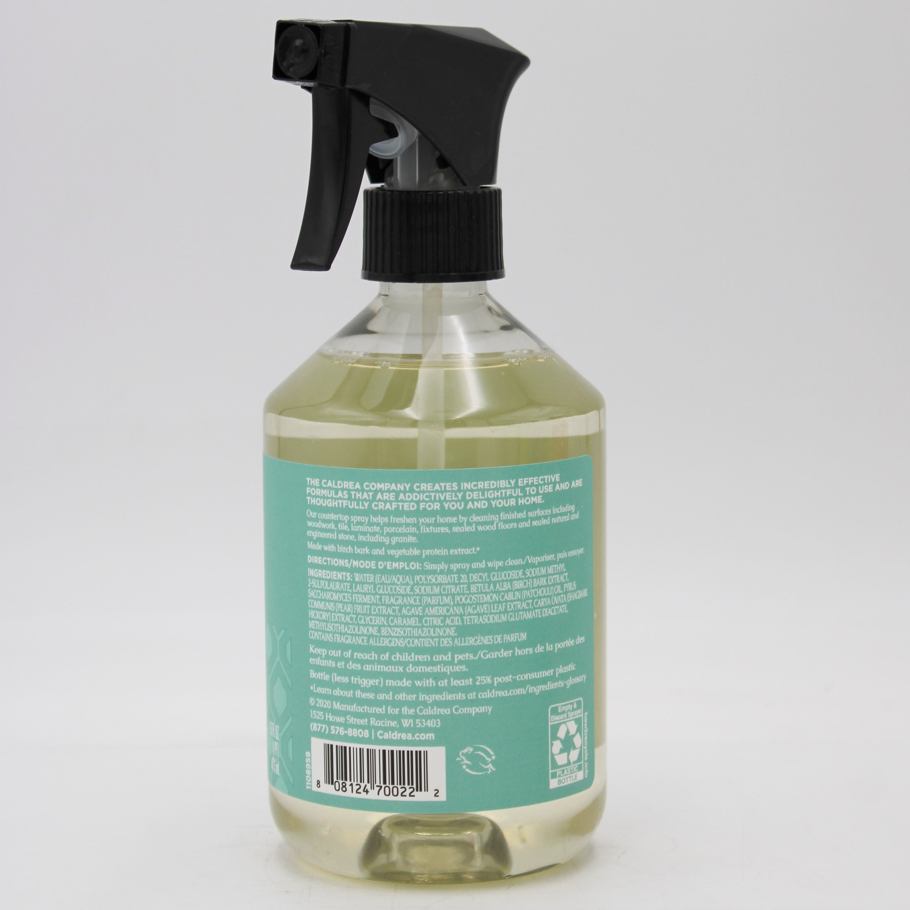 CALDREA COUNTERTOP CLEANER PEAR BLOSSOM AGAVE 16oz US