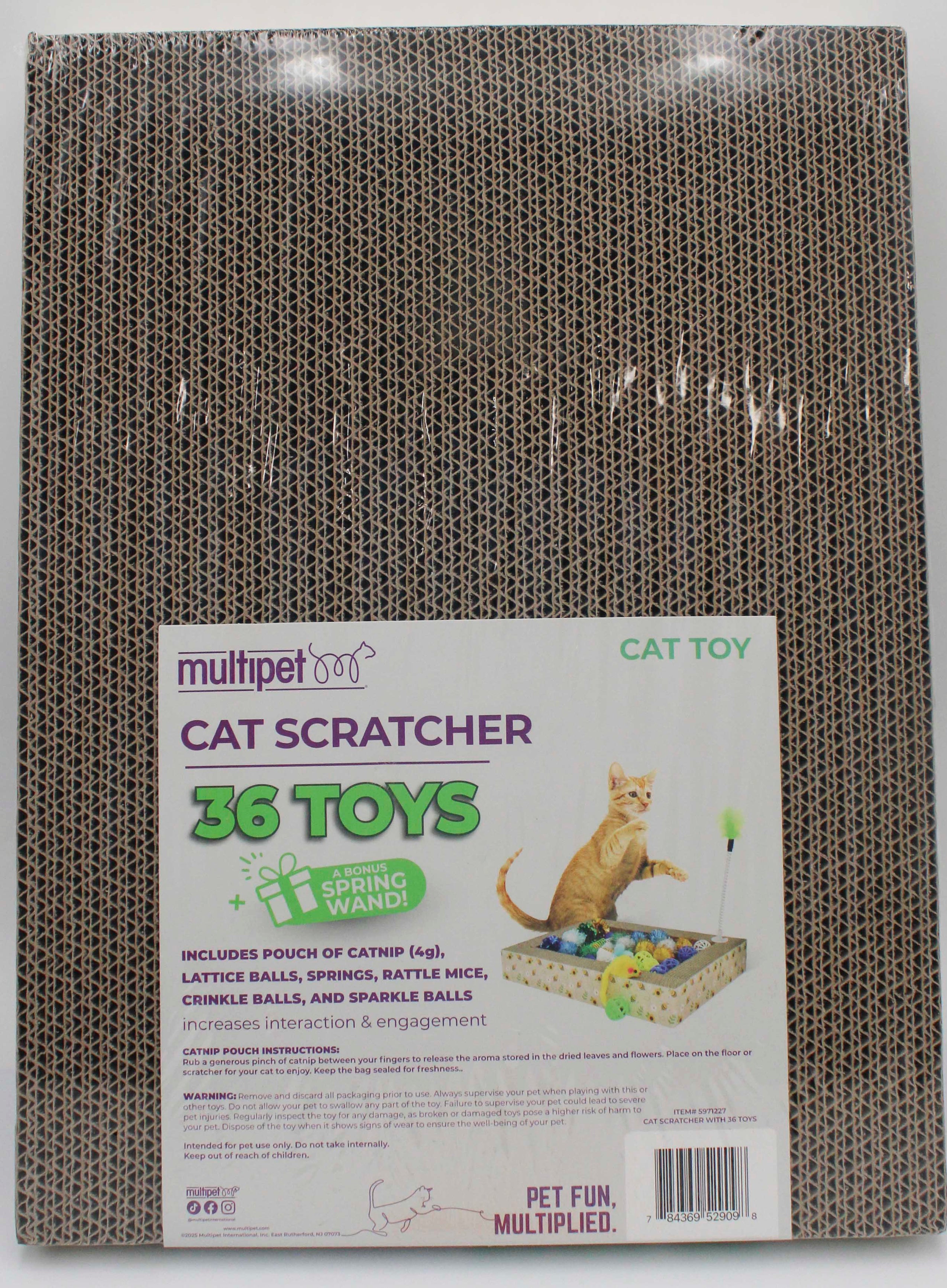 MULTIPET CAT SCRATCHER 36pc KIT