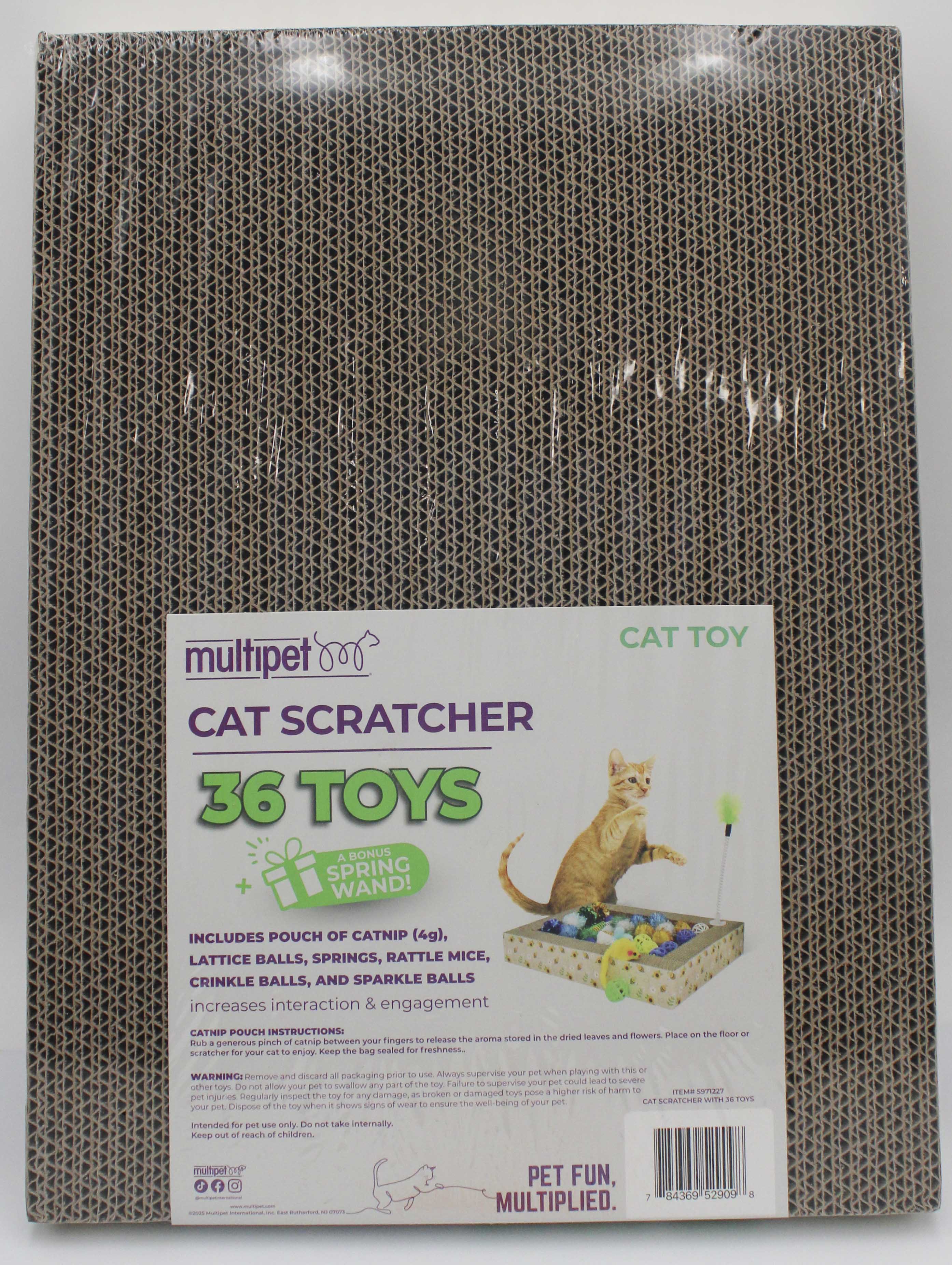 MULTIPET CAT SCRATCHER 36pc KIT