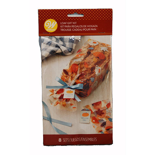 WILTON LOAF GIFT KIT-FALL THEMED 8CT