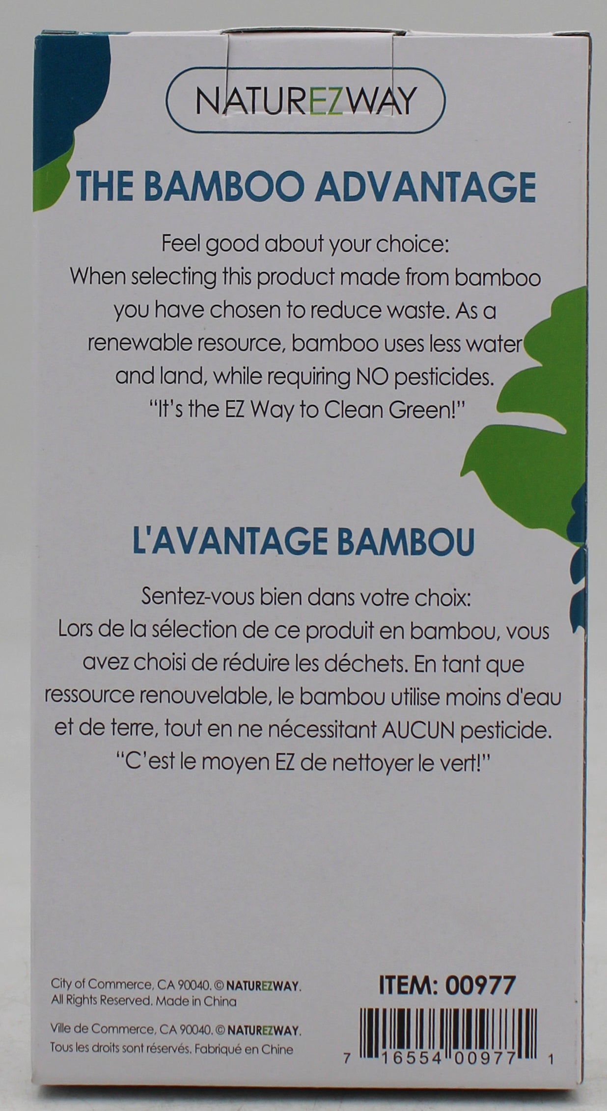 NATUREZWAY 24CT BAMBOO DISPOSABLE FORKS