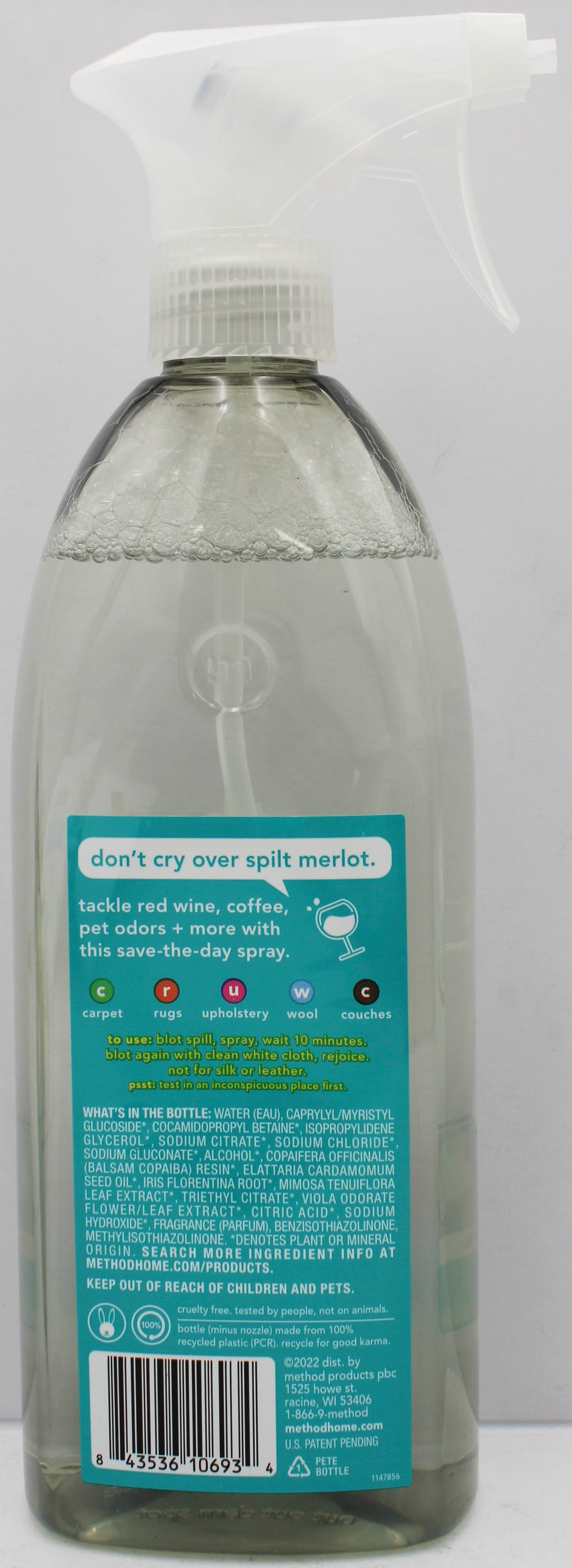 METHOD STAIN + ODOR TREATMENT SPEARMINT SAGE 20oz US