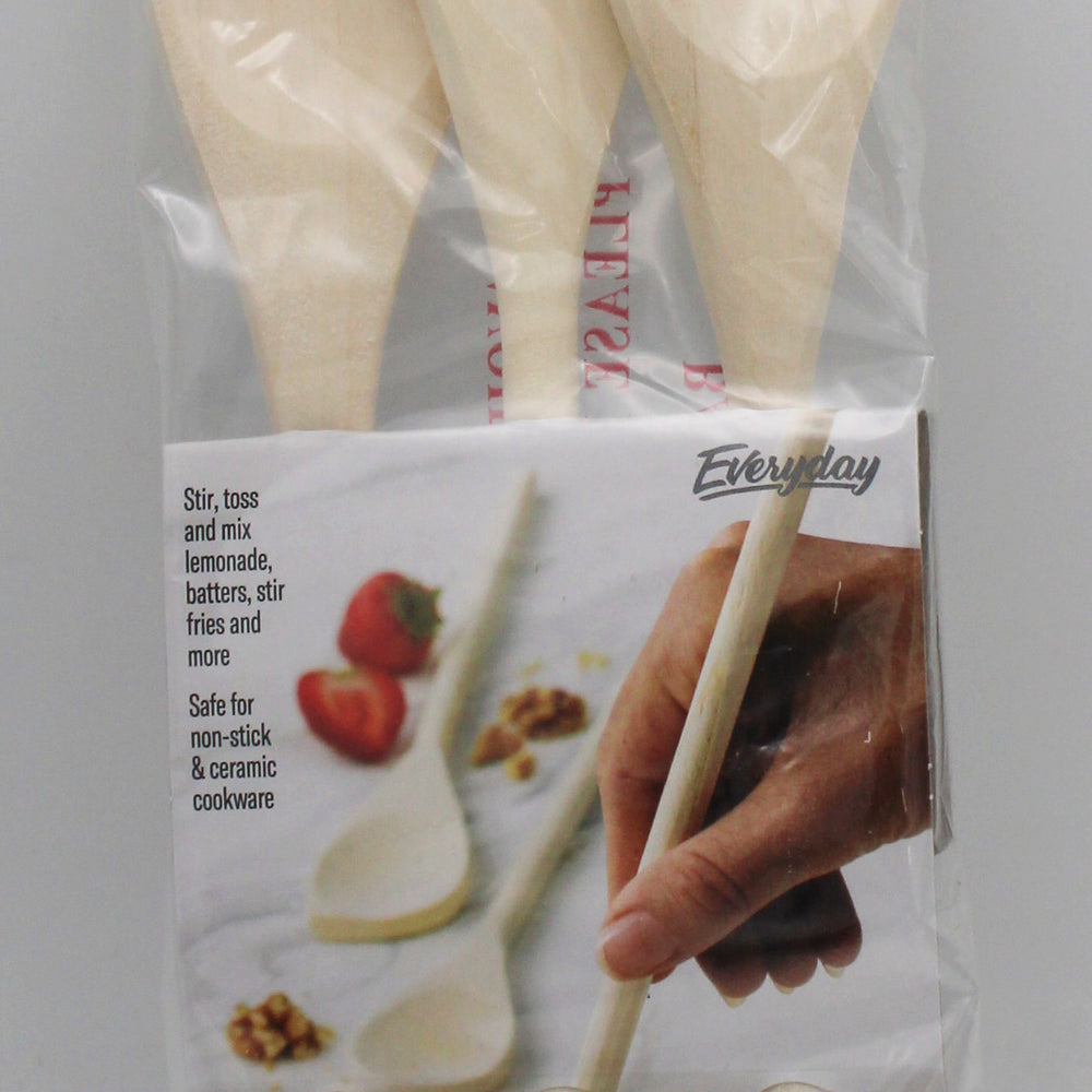 GOOD COOK 3CT WOODEN SPOON
