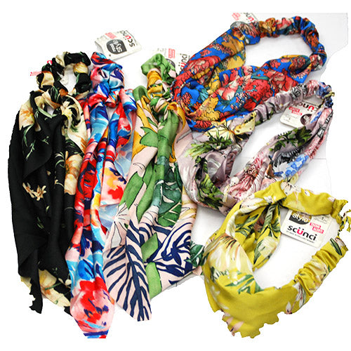 Scunci HD Wrap & Scrunchie Assorted Display (NI)