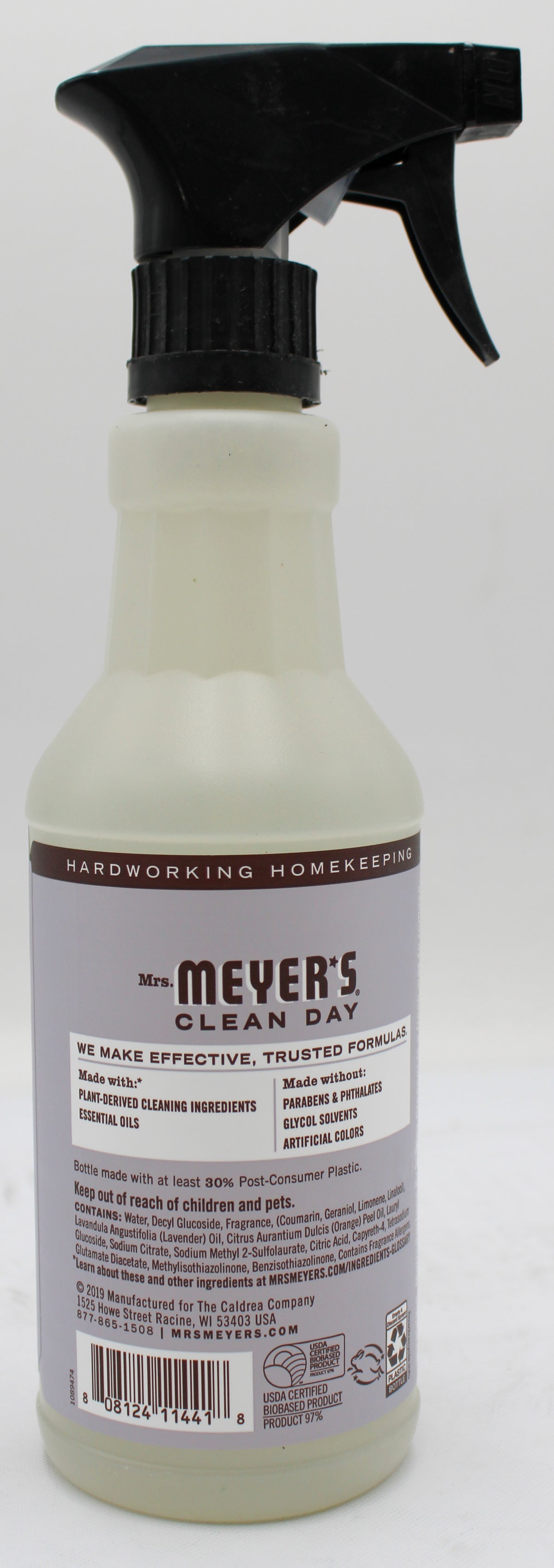 MRS MEYERS MULTI SURFACE CLEANER LAVENDER 16floz US