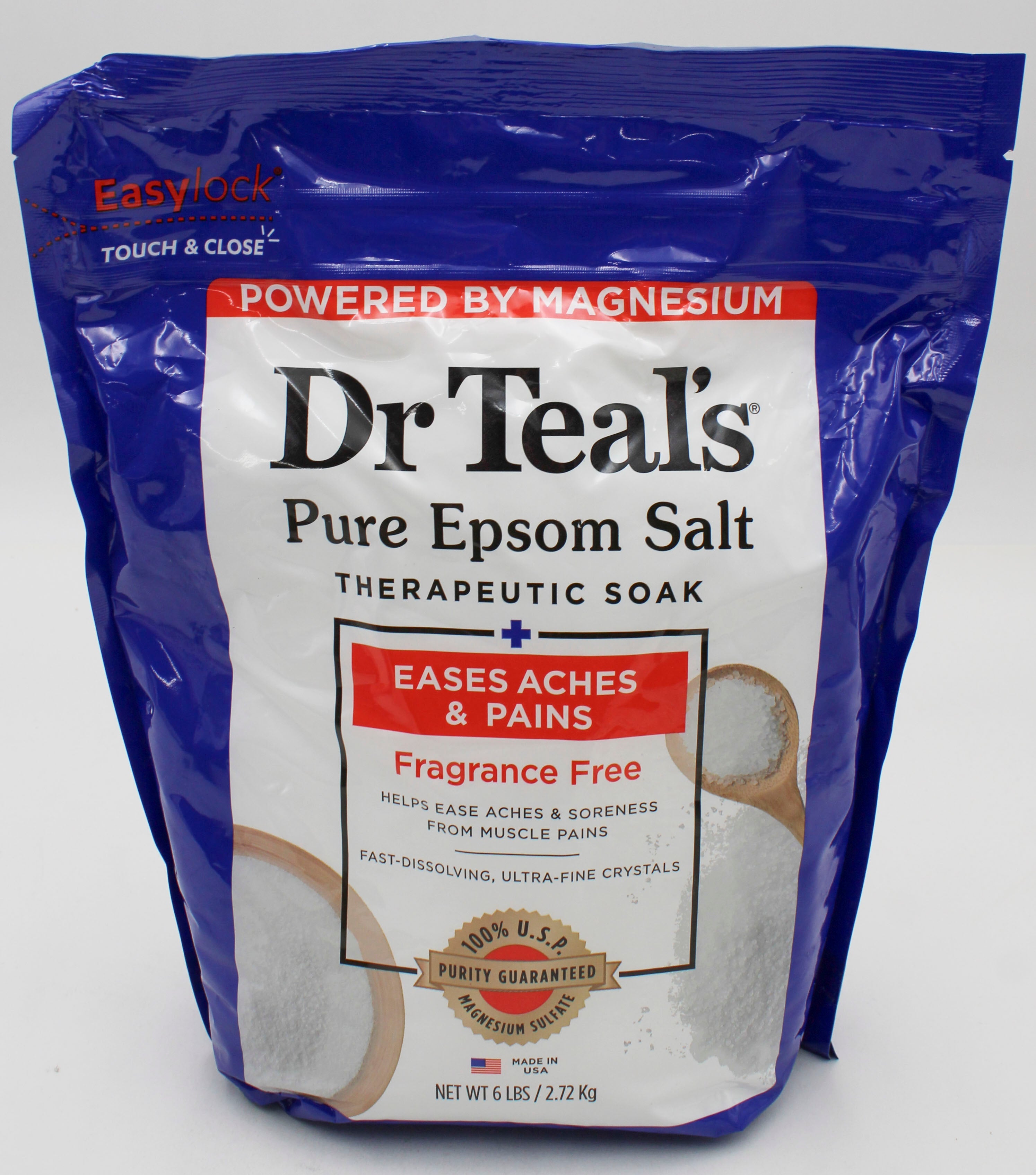 SP DR TEAL EPSOM SALT THERAPEUTIC SOAK 6LBS FRAGANCE FREE NI