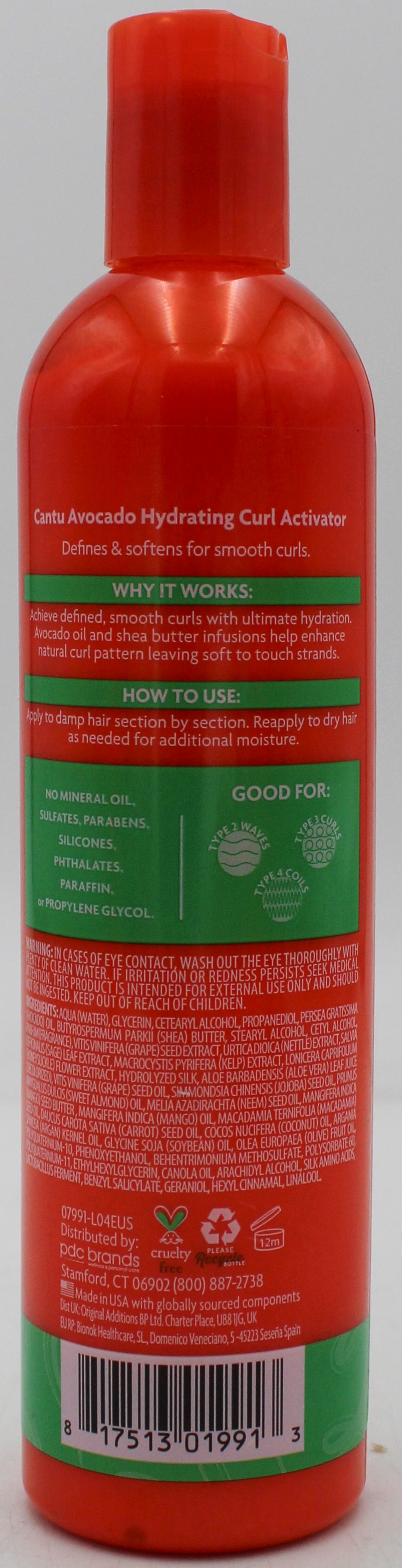 SP CANTU CURL ACTIVATOR 12OZ AVOCADO NI