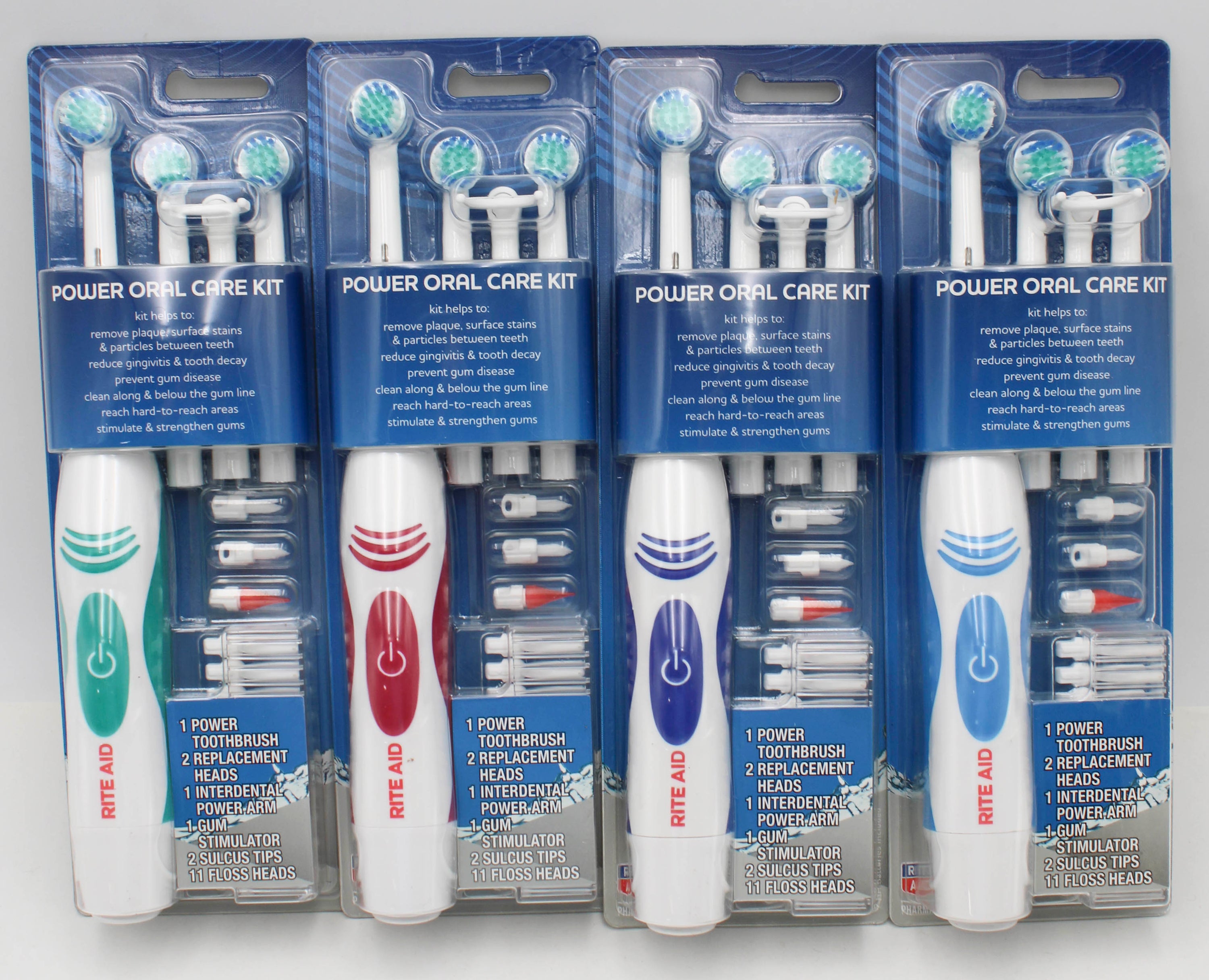 RITE AID POWER TOOTHBRUSH AND ORAL CARE KIT