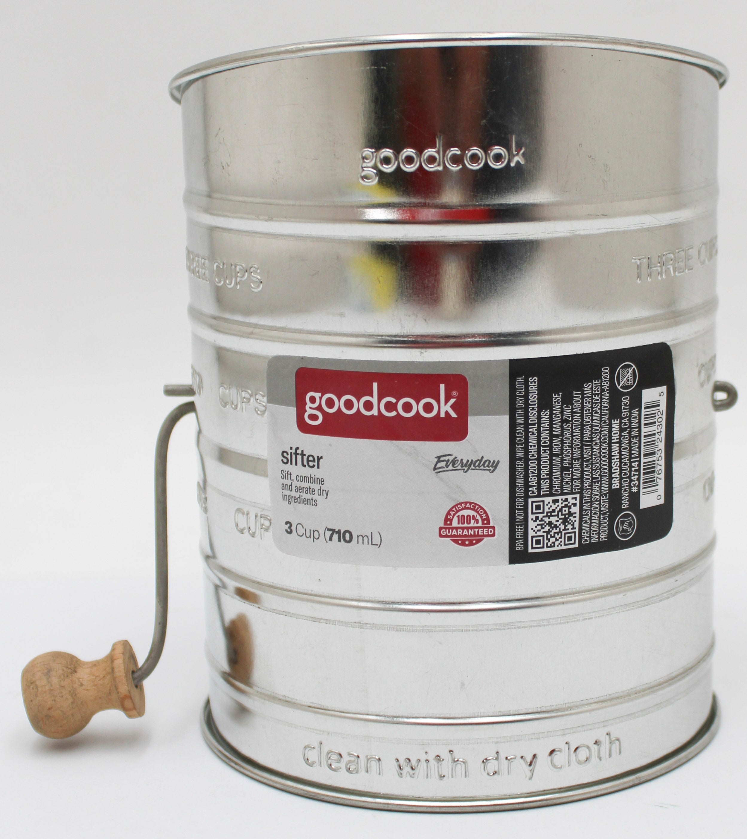 3CUP GOOD COOK SIFTER