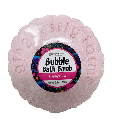 BUBBLE BATH BOMB 5.3oz-HAPPY HOUR