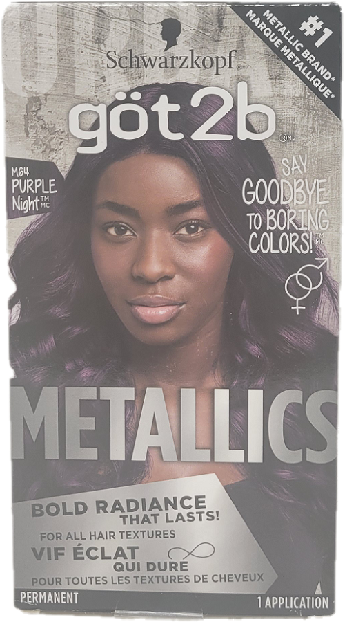 SP SCHWZKPF GOT2B METALLICS M64 PURPLE