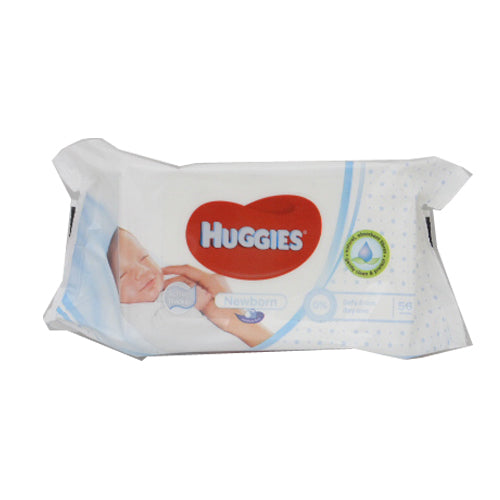 HUGGIES NEWBORN WIPES 56CT(6/20)