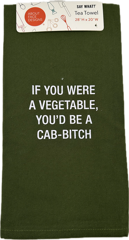 CAB-BITCH TEA TOWEL