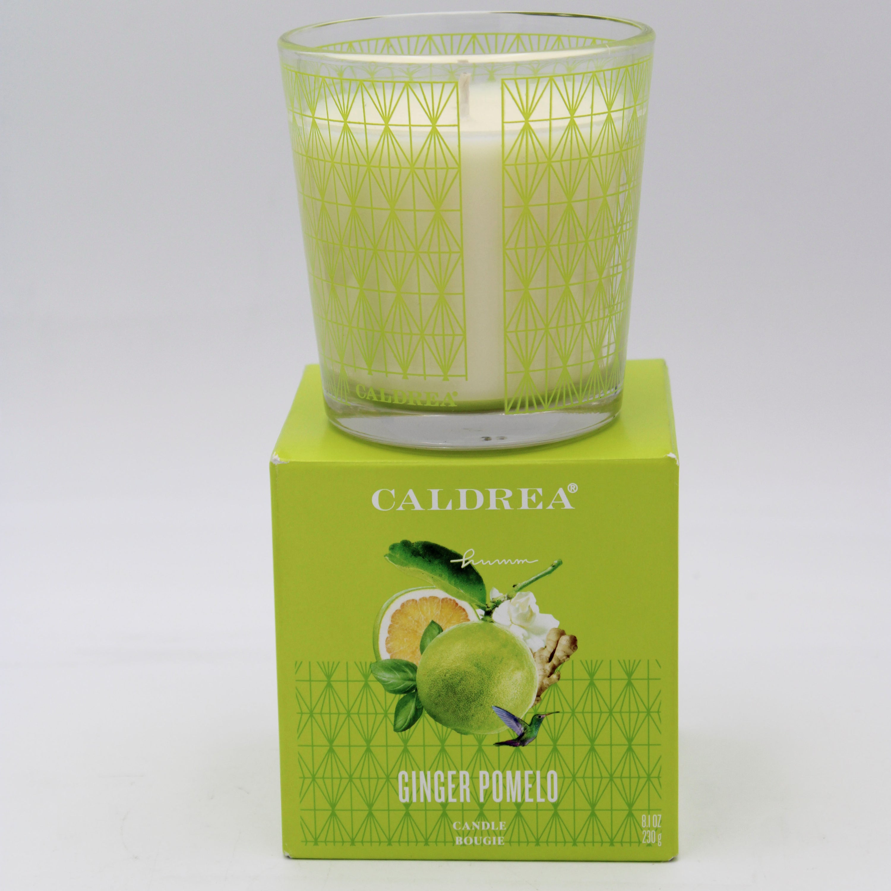CALDREA CANDLE GINGER POMELO 8.1oz