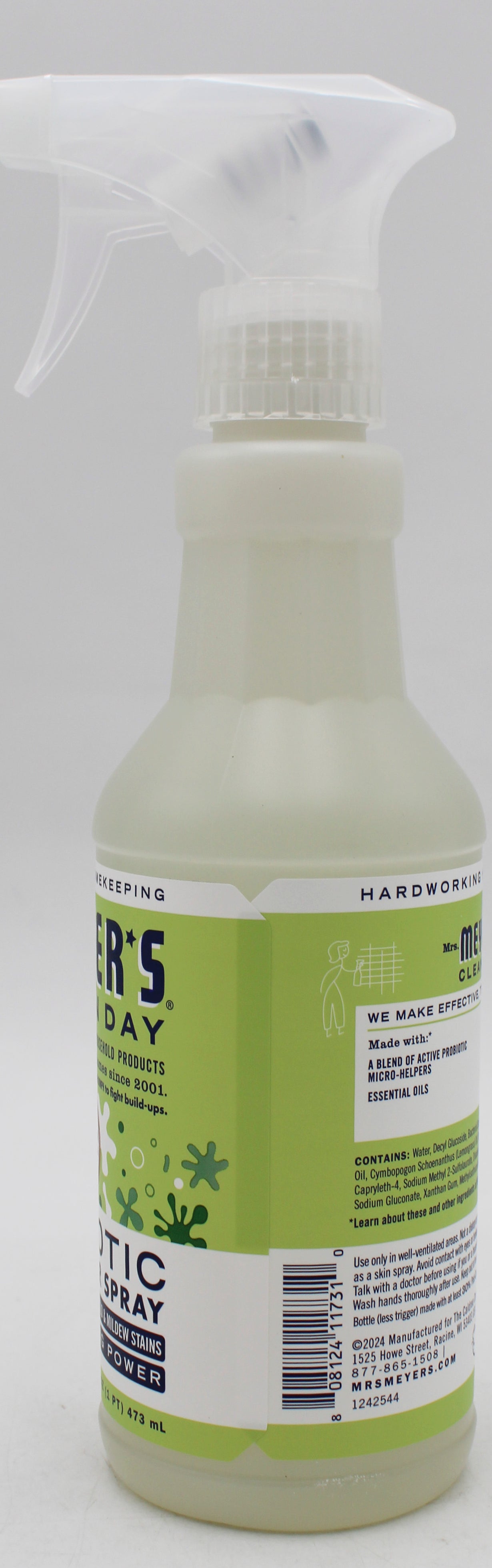 MRS MEYERS PROBIOTIC DAILY SHOWER SPRAY LEMON VERBENA 16oz US