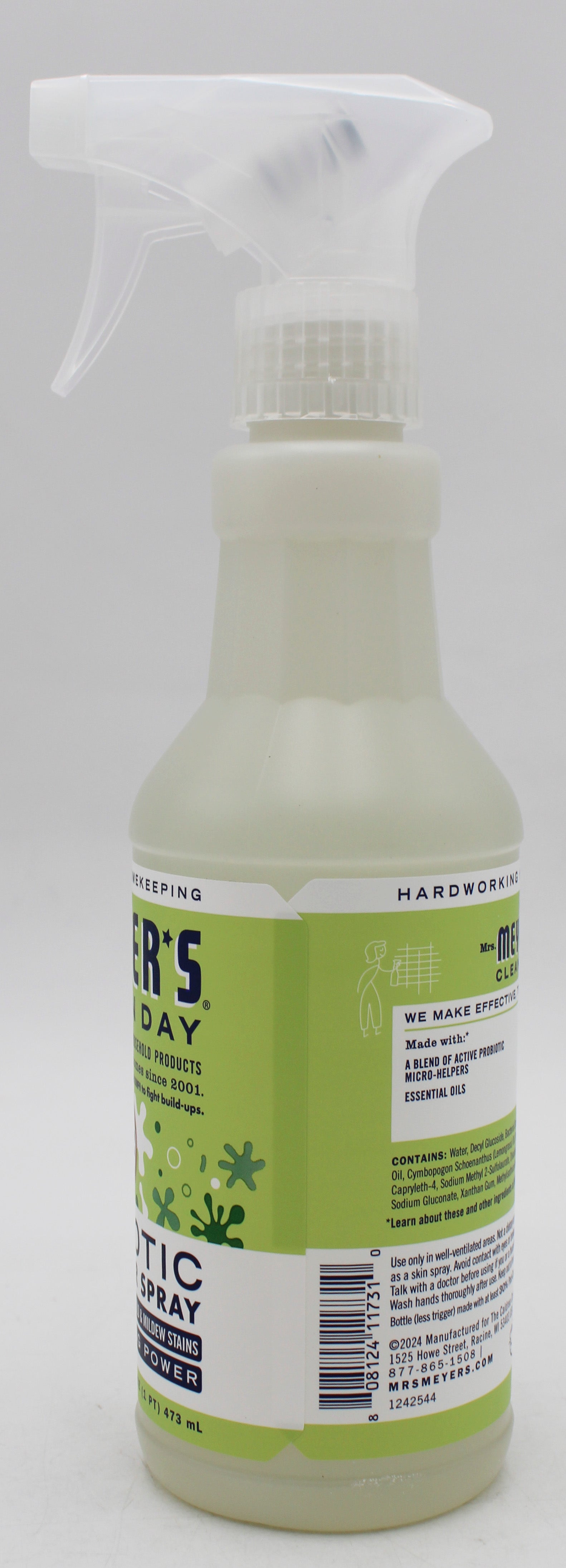 Mrs. Meyer's Probiotic Daily Shower Spray Lemon Verbena 16oz