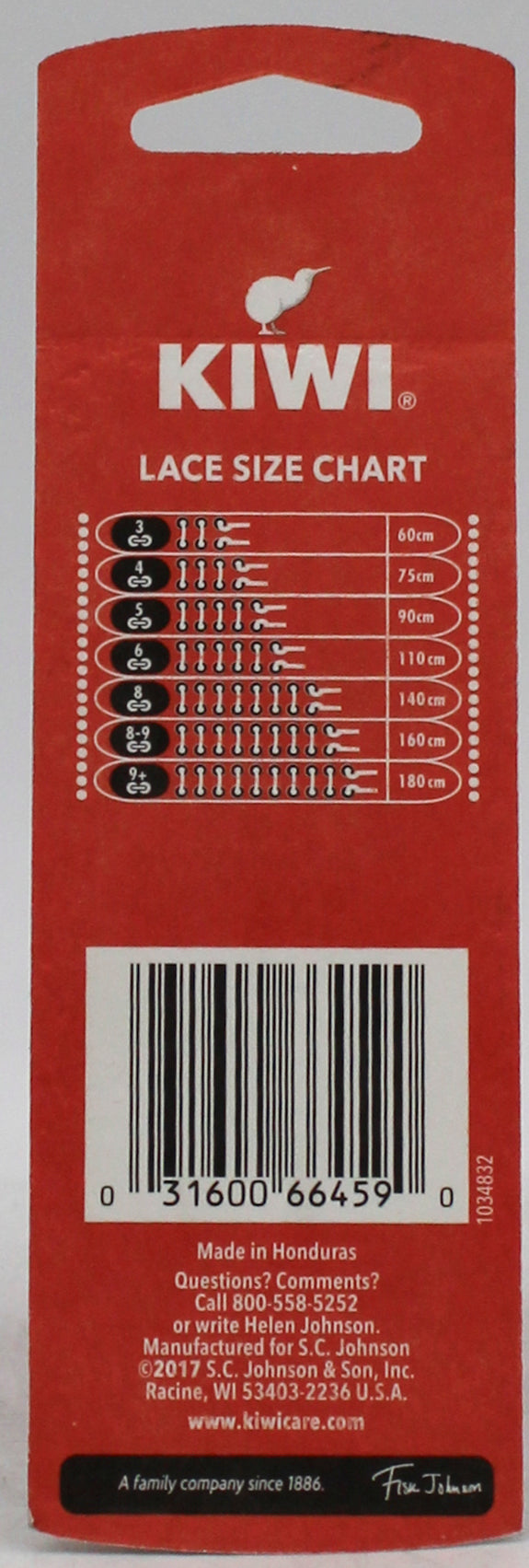 SP KIWI OUTDR SHOE LACE 1PR/54"-GOLD/BROWN