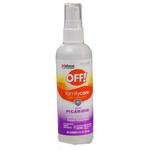OFF INSECT REPELLENT SPRAY WITH PICARIDIN 4OZ  EXP 1/25