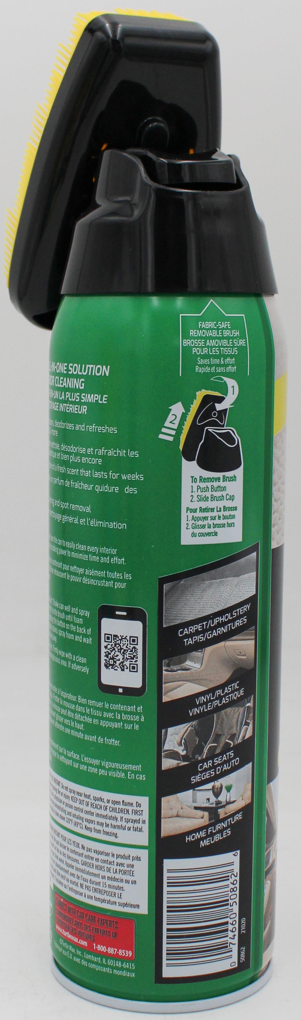 SP TURTLE WAX INTERIOR MULTI-PURPOSE CLEANER 510g OXI FRESH FOAM