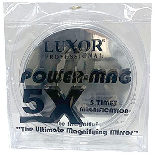 LUXOR 5X MAGNFY MIRROR W/STND-CLEAR