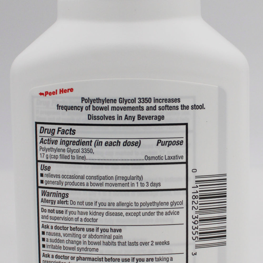 RITE AID LAXATIVE POWDER 14 DOSES 8.3oz EXP 11/30/2027 COMPARES TO MiraLax