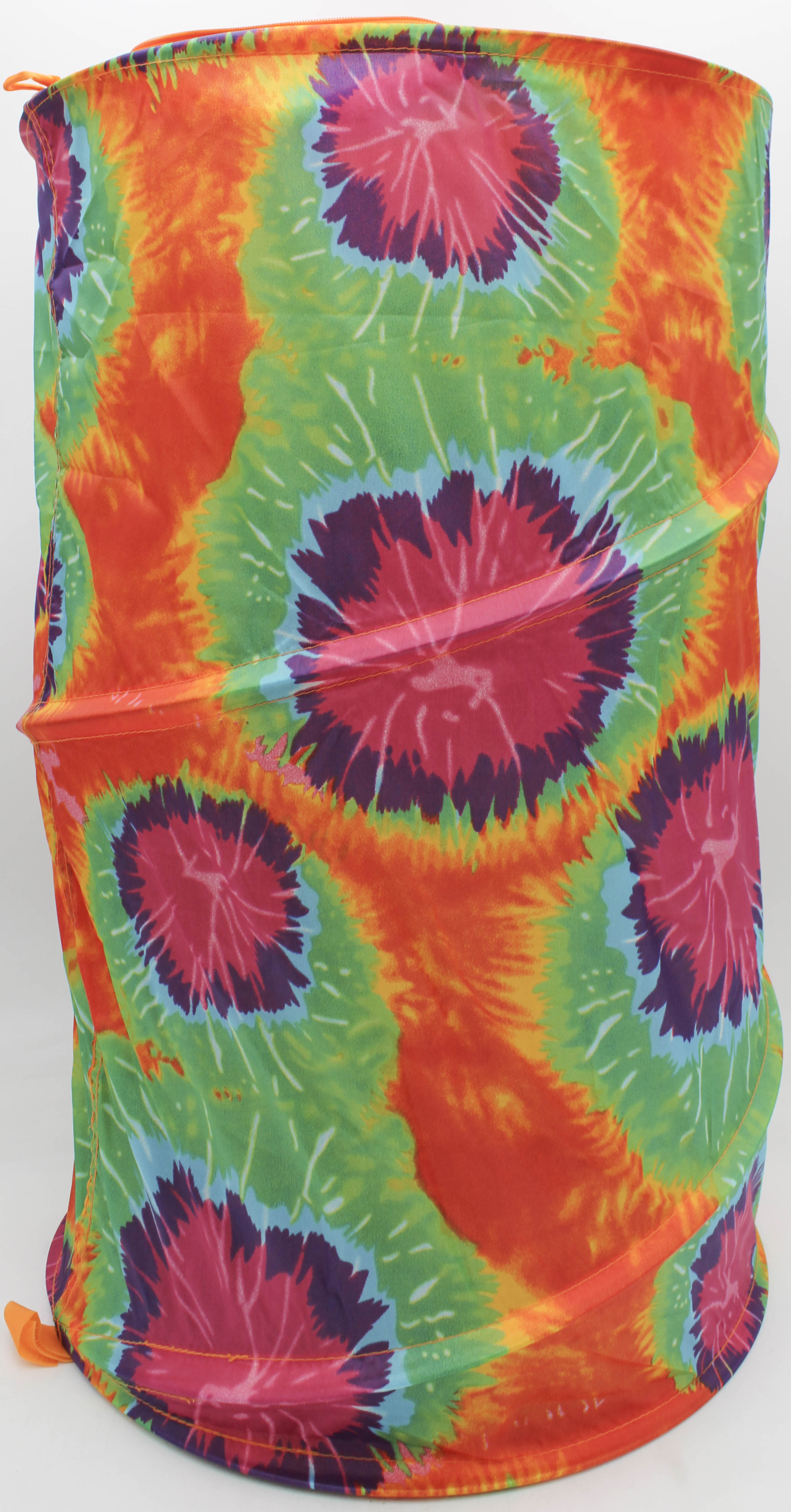 TIE DYE HAMPER -  ORANGE