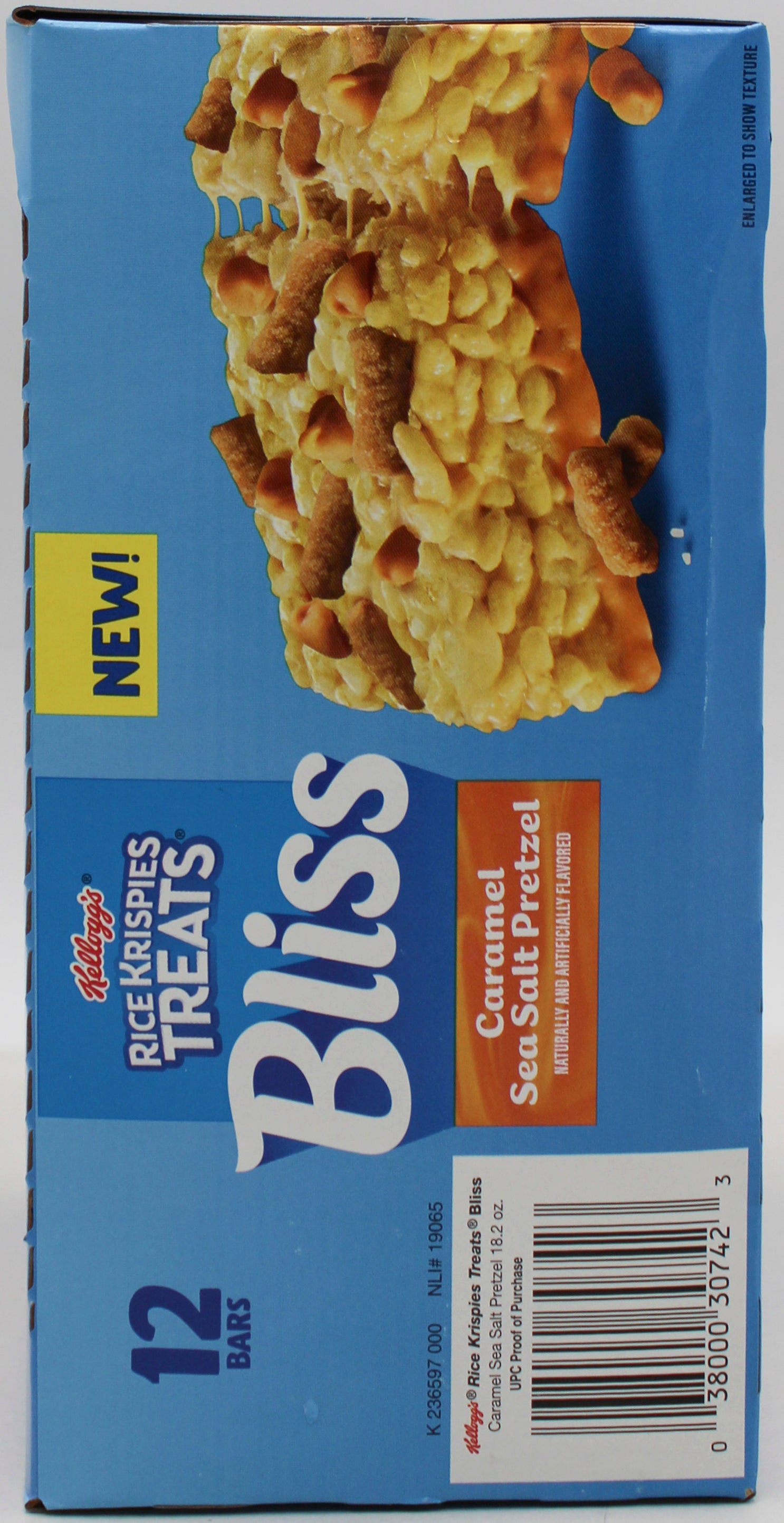 RICE KRISPIES TREATS CARAMEL PRETZEL BARS 12CT 18.2 Oz BB 12/13/26 NI