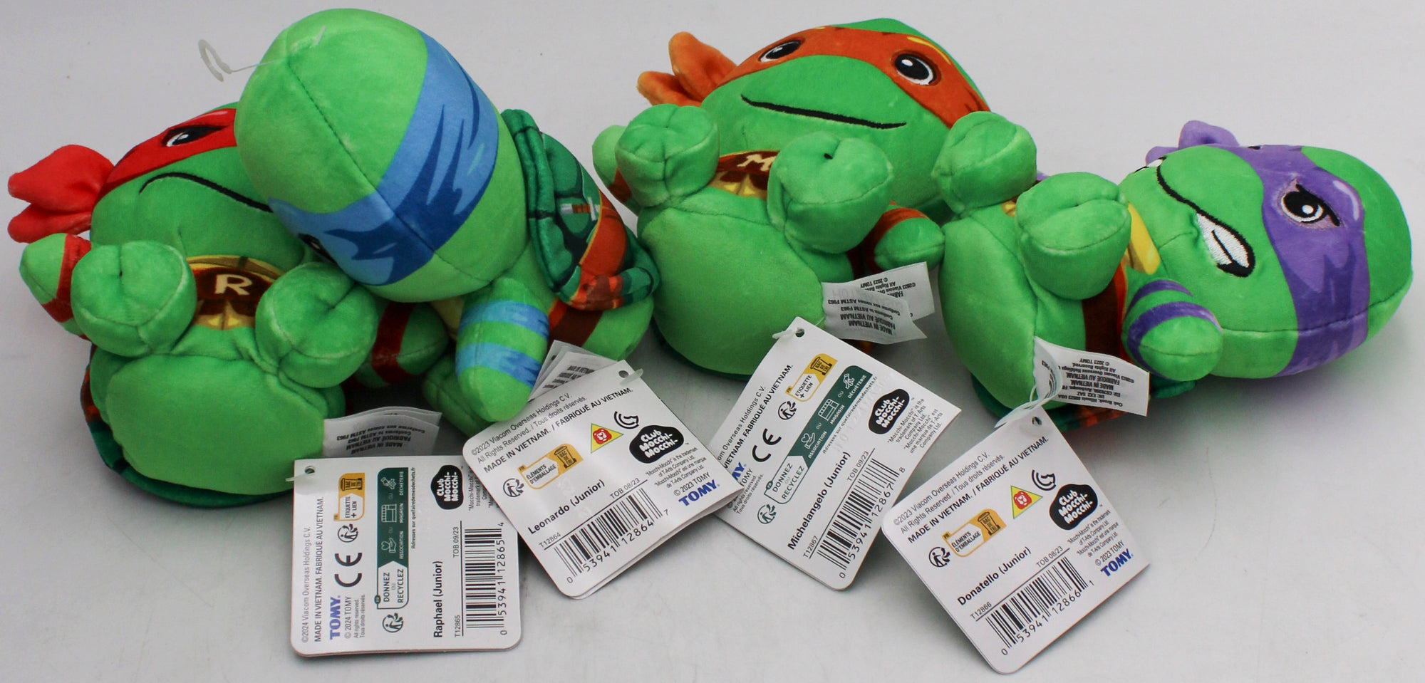 TMNT JUNIOR MOCCHI PLUSH ASSORTMENT 6"