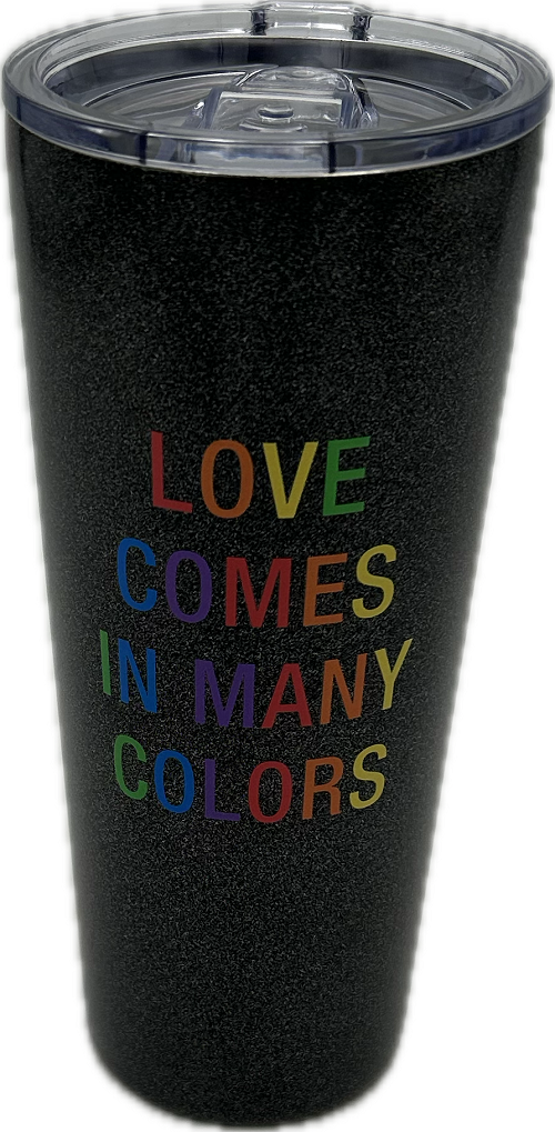 MANY COLORS STAINLESS STEEL DRINK TUMBLER 22oz