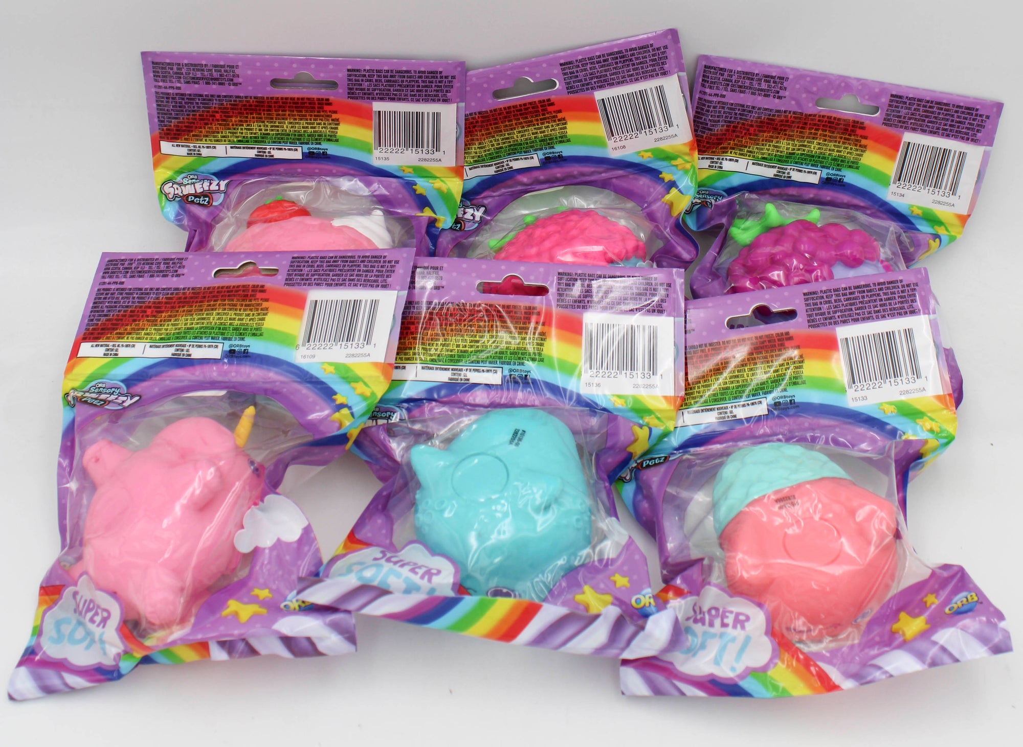 ORB™ SENSORY SQWEEZY PETZ