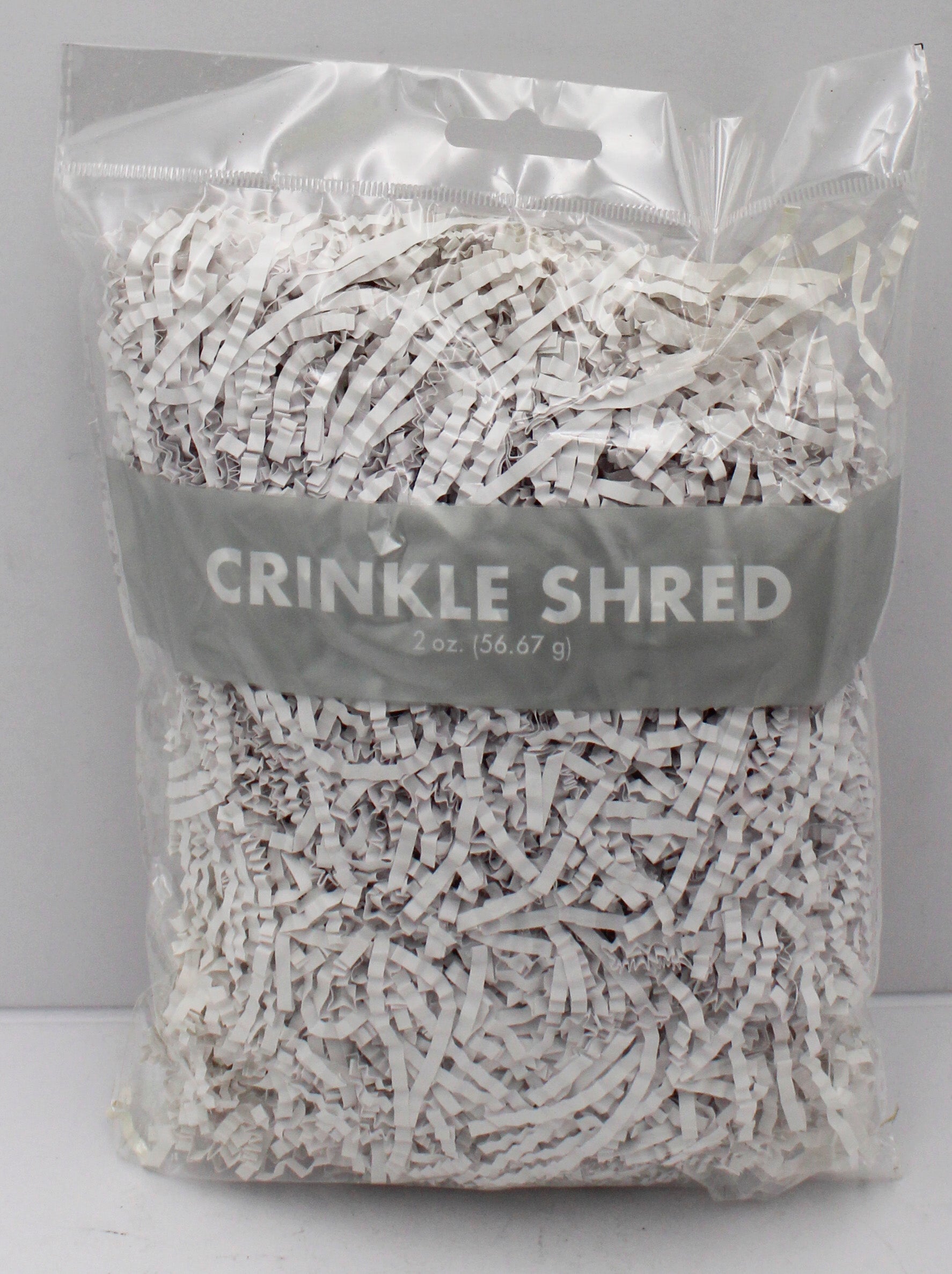 GIFT PAPER SHRED 2OZ - WHITE