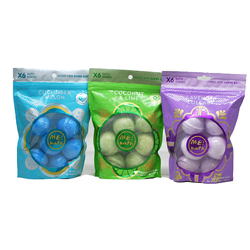 SP ME! BATH BOMBS 6CT-SOFT SKIN/ASST